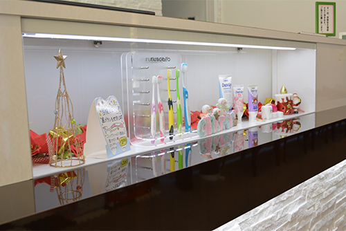 かめやま歯科口腔クリニックの口腔ケアグッズ