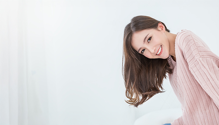 歯をキレイに白くしたい